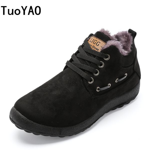 men boots flock winter shoes men snow boots platform keep warm ankle winter with thick fur heels botas mujer, Black
men boots flock winter shoes men snow boots platform keep warm ankle winter with thick fur heels botas mujer, Black