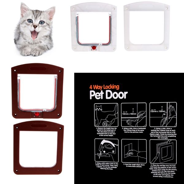 4 way pet cat kitten щенок собаки мелких животных замок lockable безопасный лоскут двери ворота другие товары cat
4 way pet cat kitten щенок собаки мелких животных замок lockable безопасный лоскут двери ворота другие товары cat