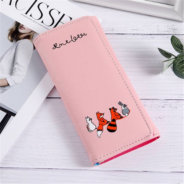 women girls wallet cute cartoon print wallet coin purse card holders shopping long purse clutch, Red;black
women girls wallet cute cartoon print wallet coin purse card holders shopping long purse clutch, Red;black