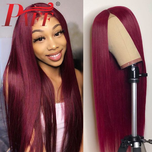 paff burgundy red 13*6 lace front human hair wigs for women silk straight brazilian remy hair pre plucked lace wig with baby hair, Black;brown
paff burgundy red 13*6 lace front human hair wigs for women silk straight brazilian remy hair pre plucked lace wig with baby hair, Black;brown