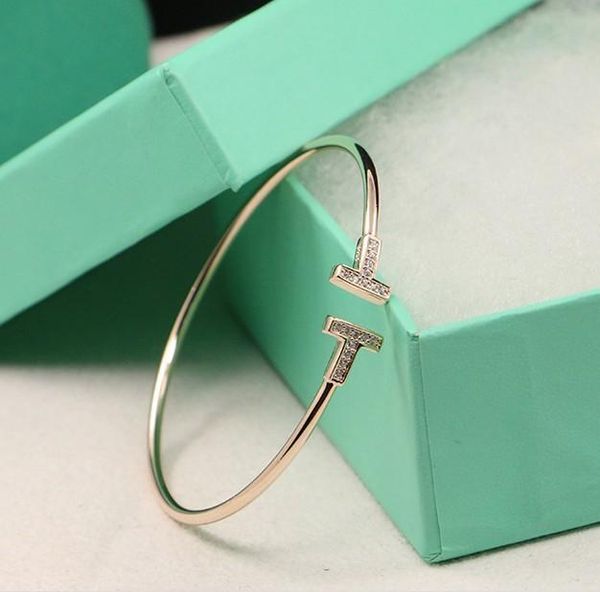 popular fashion brand t designer bangle bracelets for lady women party copper wedding lovers bangle gift luxury jewelry for bride bijoux, Black
popular fashion brand t designer bangle bracelets for lady women party copper wedding lovers bangle gift luxury jewelry for bride bijoux, Black