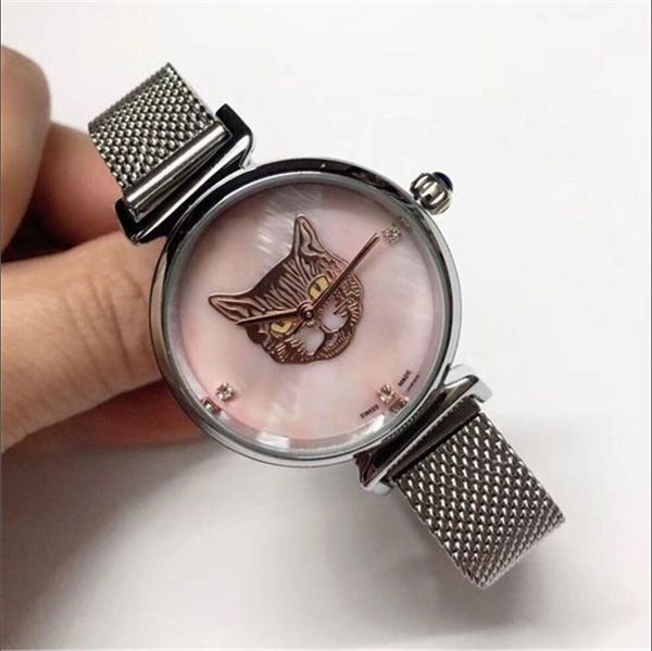 fashion ladies watch diamond watches women designer crystal dial rose gold bracelet wristwatches stainless steel womens clock gmt animal, Slivery;brown
fashion ladies watch diamond watches women designer crystal dial rose gold bracelet wristwatches stainless steel womens clock gmt animal, Slivery;brown