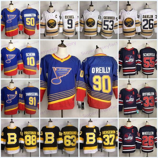 2019 new 90 ryan o'reilly 91 tarasenko 10 schenn 27 pietrangelo 50 binnington 29 patrik laine 9 jack eichel 88 pastrnak 37 bergeron in, Black;red
2019 new 90 ryan o'reilly 91 tarasenko 10 schenn 27 pietrangelo 50 binnington 29 patrik laine 9 jack eichel 88 pastrnak 37 bergeron in, Black;red