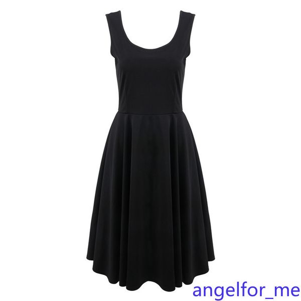 pure color контрактной талию показать плечи назад центр платье юбки, Black;gray 
pure color контрактной талию показать плечи назад центр платье юбки, Black;gray