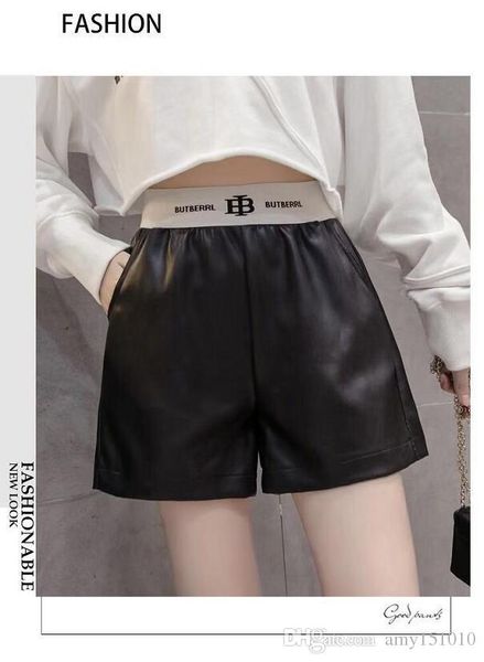 fashionable leather shorts loose autumn and winter a - word versatile high-waisted pu fashion, White;black
fashionable leather shorts loose autumn and winter a - word versatile high-waisted pu fashion, White;black