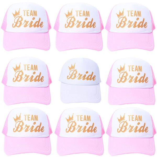 bridesmaid hen party cap team bride baseball cap for wedding bachelorette party hats summer snapback trucker mesh hat m234, Blue;gray
bridesmaid hen party cap team bride baseball cap for wedding bachelorette party hats summer snapback trucker mesh hat m234, Blue;gray