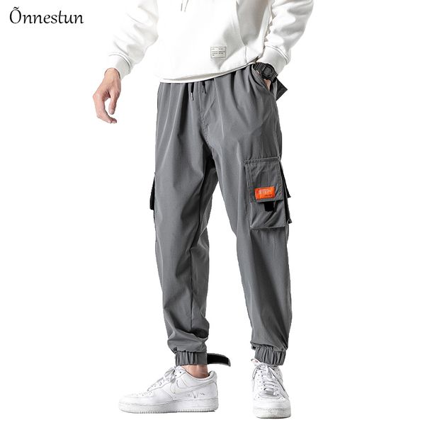 men's pants onnestun men spring harajuku sweatpant hip hop side pocket trousers man streetwear elastic waist jogger pant, Black
men's pants onnestun men spring harajuku sweatpant hip hop side pocket trousers man streetwear elastic waist jogger pant, Black
