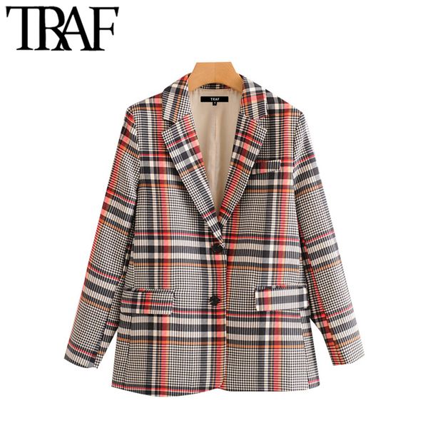 traf женская мода офисная одежда клетчатые блейзеры пальто старинные карманы с длинным рукавом женская верхняя одежда шикарные топы, White;black
traf женская мода офисная одежда клетчатые блейзеры пальто старинные карманы с длинным рукавом женская верхняя одежда шикарные топы, White;black