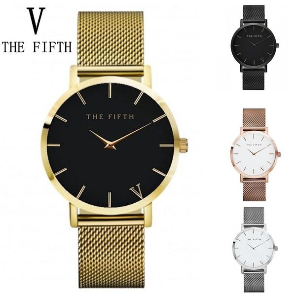new luxury watches for men and women brand fifth dress quartz watch leather stainless steel strap belt sport watch, Slivery;brown
new luxury watches for men and women brand fifth dress quartz watch leather stainless steel strap belt sport watch, Slivery;brown