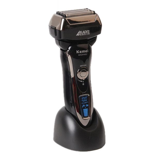 kemei electric shaver for men electric razor reciprocating 4 blades heads shaving men washable rechargeable men's razor trimmer
kemei electric shaver for men electric razor reciprocating 4 blades heads shaving men washable rechargeable men's razor trimmer