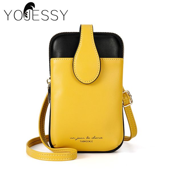 yojessy желтый женская сумка сотовый телефон карман искусственная кожа дамы crossbody сумки кошелек женский сумка-мессенджер
yojessy желтый женская сумка сотовый телефон карман искусственная кожа дамы crossbody сумки кошелек женский сумка-мессенджер