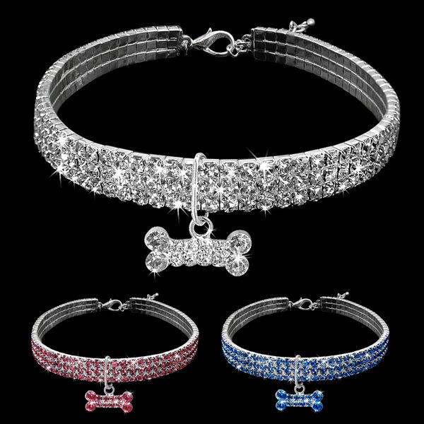 comfortable fashion bling dog cat jewelry rhinestone collar pet crystal diamond elasticity necklace pet supplies
comfortable fashion bling dog cat jewelry rhinestone collar pet crystal diamond elasticity necklace pet supplies