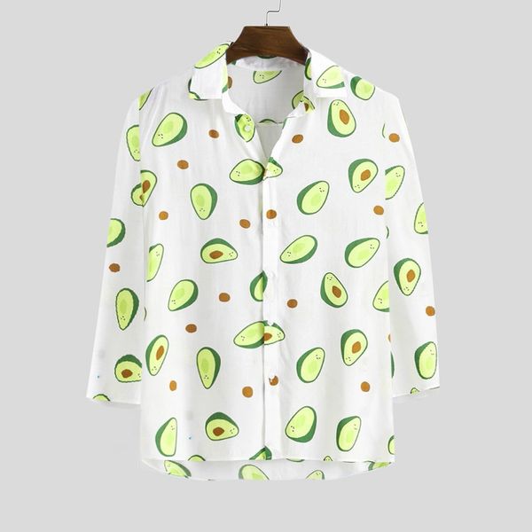 autumn men's blouse shirts funny hawaiian printed breathable turn down collar long sleeve mens clothing vintage streetwear, White;black
autumn men's blouse shirts funny hawaiian printed breathable turn down collar long sleeve mens clothing vintage streetwear, White;black