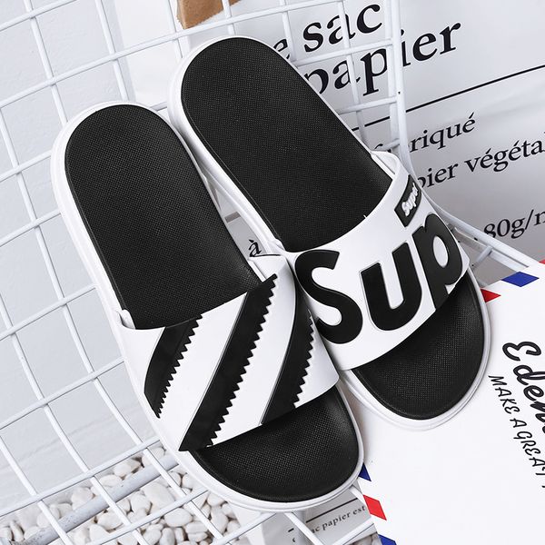 summe letters slippers men 39 sandals slippers male rubber men slides sandals beach summer non-slip flip flops, Black
summe letters slippers men 39 sandals slippers male rubber men slides sandals beach summer non-slip flip flops, Black