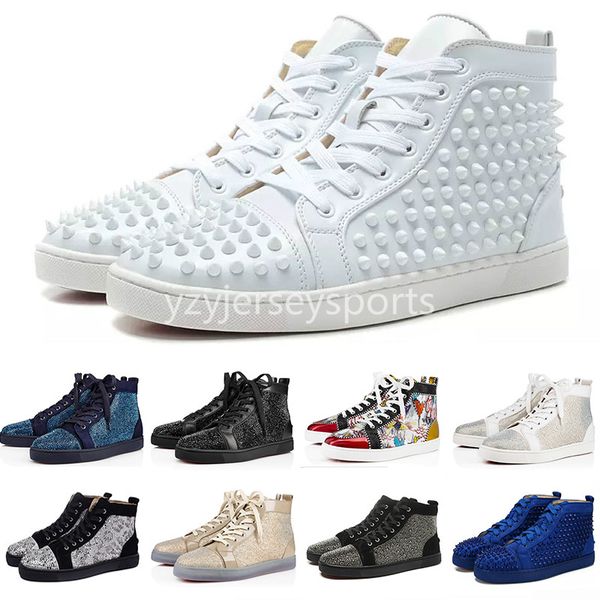 Fa hion genuine real leather neaker de igner brand tudded pike andal chri tian red bottom louboutin hoe men women party lover hoe
Fa hion genuine real leather neaker de igner brand tudded pike andal chri tian red bottom louboutin hoe men women party lover hoe