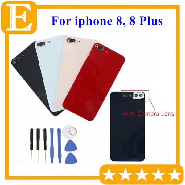 back battery cover rear glass housing cover case with camera lens frame for apple iphone 8 8 plus battery cover 10pcs
back battery cover rear glass housing cover case with camera lens frame for apple iphone 8 8 plus battery cover 10pcs