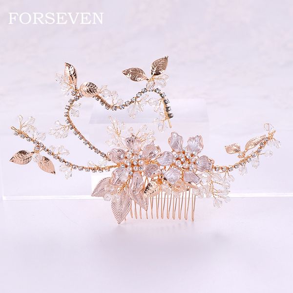 цветочный и pearl hair comb golden bride head jewelry диадема ободки rhinestone pearl расческа волосы невеста аксессуары головной убор, White;golden
цветочный и pearl hair comb golden bride head jewelry диадема ободки rhinestone pearl расческа волосы невеста аксессуары головной убор, White;golden