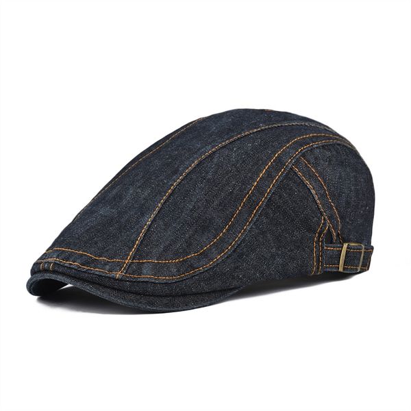 voboom summer autumn cotton denim flat cap men ivy caps blue newsboy women cabbie beret hat gatsby driver hats 388, Blue;gray
voboom summer autumn cotton denim flat cap men ivy caps blue newsboy women cabbie beret hat gatsby driver hats 388, Blue;gray
