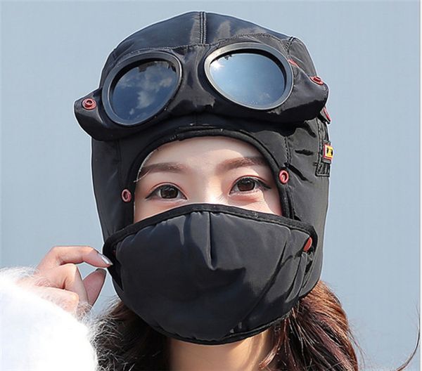 women's hat winter ski cap glasses cap windshield ear cycling cap with thick wool warm, Blue;gray
women's hat winter ski cap glasses cap windshield ear cycling cap with thick wool warm, Blue;gray