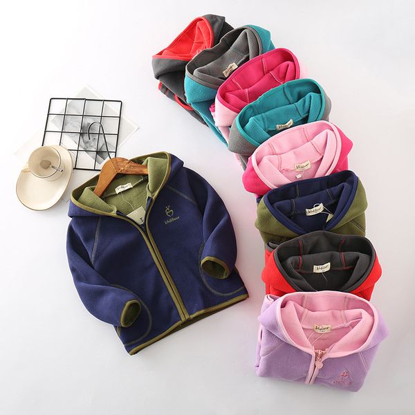 2-9T Kids Fleece Jackets Coats Embroidery Baby Boy Girls Hooded Jacket Winter Autumn Spring Child Girl Outfit Teenagers Outwears
2-9T Kids Fleece Jackets Coats Embroidery Baby Boy Girls Hooded Jacket Winter Autumn Spring Child Girl Outfit Teenagers Outwears