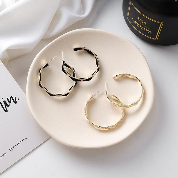 silver pins flannel metal ring simple internet celebrities dangle earrings for fashion women jewelry accessories wholesale, Golden;silver
silver pins flannel metal ring simple internet celebrities dangle earrings for fashion women jewelry accessories wholesale, Golden;silver