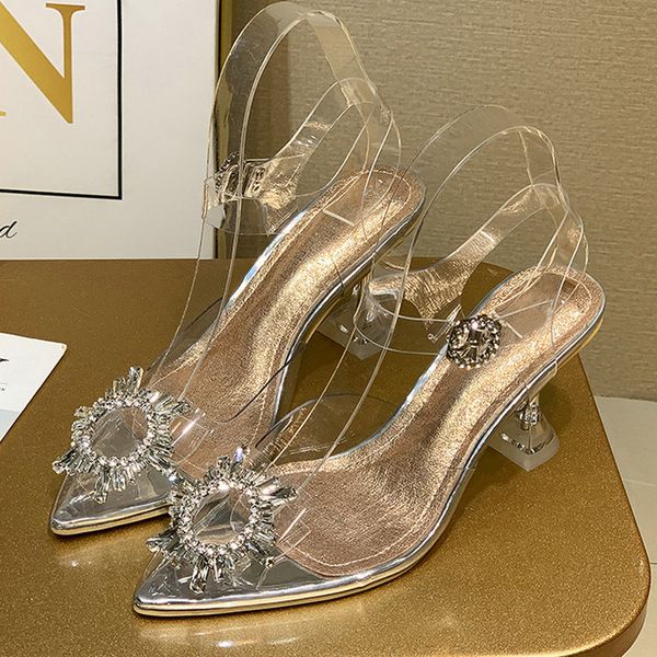 plus size 35-46 2019 new women crystal sandals summer transparent heel buckle shoes woman young lady high heels dress sandal, Black
plus size 35-46 2019 new women crystal sandals summer transparent heel buckle shoes woman young lady high heels dress sandal, Black