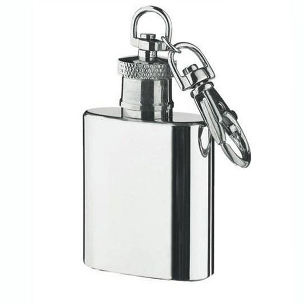 1oz 28ml stainless steel mini hip flask with keychain portable party outdoor wine bottle with key chains kka7221
1oz 28ml stainless steel mini hip flask with keychain portable party outdoor wine bottle with key chains kka7221