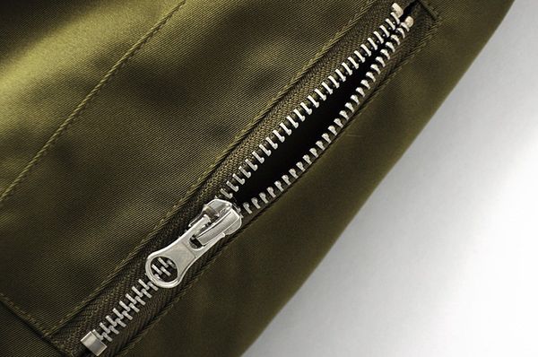 ozhouzhan selling europe and america thin type for spring and autumn flight jacket loose solid color fashion coat, Black;brown
ozhouzhan selling europe and america thin type for spring and autumn flight jacket loose solid color fashion coat, Black;brown