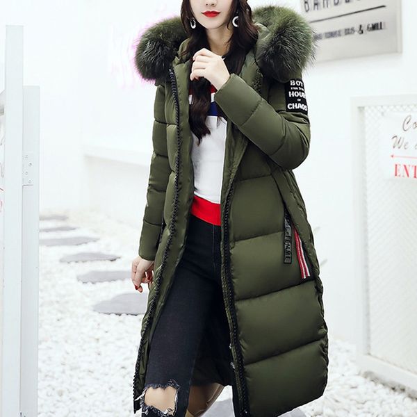 fashion nice new women winter long coat jackets with soft fur hooded collar female warm parka duck down slim outerwear 6q1286, Black
fashion nice new women winter long coat jackets with soft fur hooded collar female warm parka duck down slim outerwear 6q1286, Black