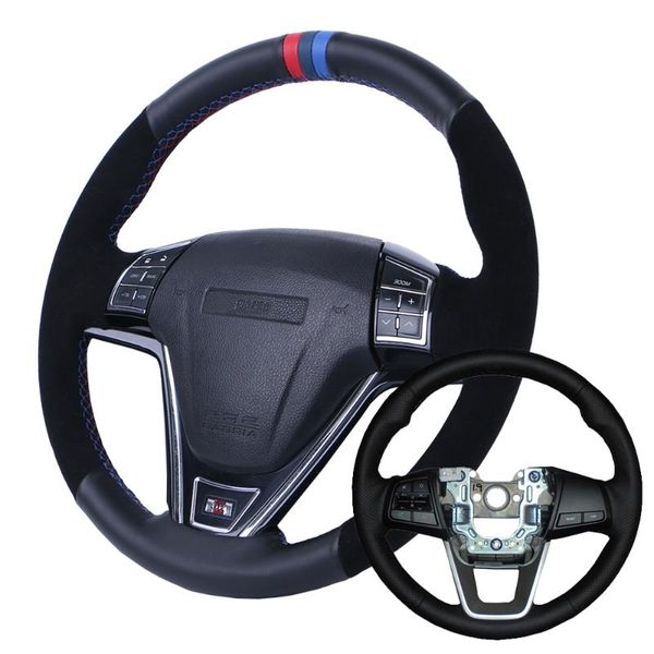 car steering wheel cover suede leather for ix25 2014 2015 2016 creta 2016 2017/custom steering wrap
car steering wheel cover suede leather for ix25 2014 2015 2016 creta 2016 2017/custom steering wrap