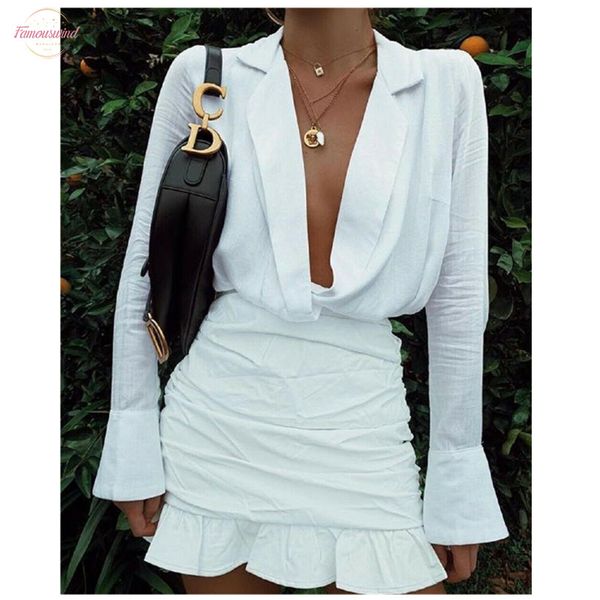 2020 fashion trend elegant women deep v neck lapel ruffle cuff leopard solid party formal club casual dresses work dress, Black;gray
2020 fashion trend elegant women deep v neck lapel ruffle cuff leopard solid party formal club casual dresses work dress, Black;gray