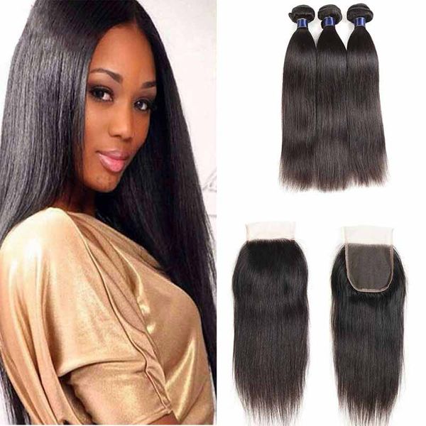 brazilian straight virgin human hair weaves natural black straight 4x4 lace closure with brazilian virgin hair extensions, Black;brown
brazilian straight virgin human hair weaves natural black straight 4x4 lace closure with brazilian virgin hair extensions, Black;brown