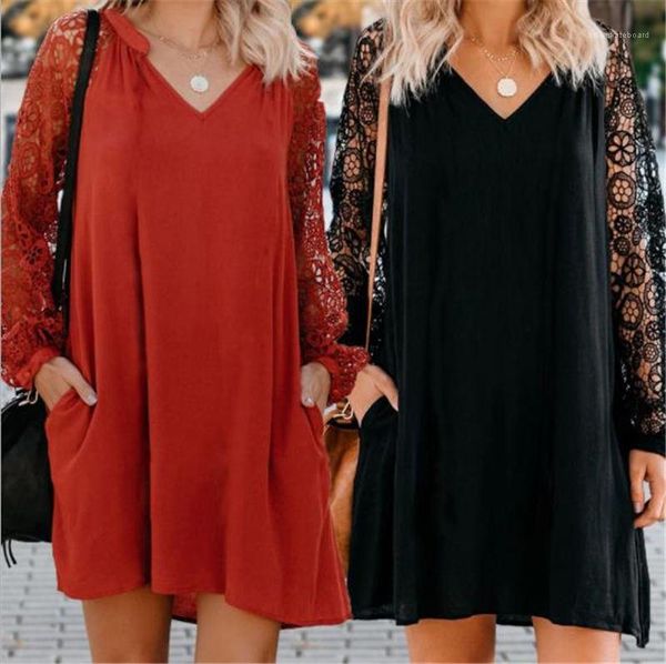 womens dresses long sleeve womens apparel solid color designer womens dresses hollow out v neck, Black;gray
womens dresses long sleeve womens apparel solid color designer womens dresses hollow out v neck, Black;gray