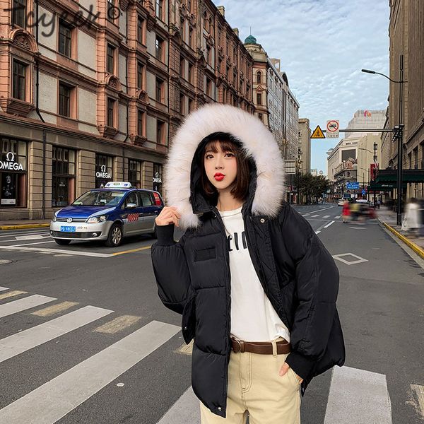 

tcyeek winter jacket women clothes 2019 korean padded warm down cotton parka coat female casaco feminino hiver ladies 1801 lby, Tan;black