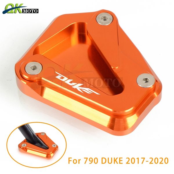 motorcycle kick stand side stand enlarger pad extension plate pad cnc aluminum accessories for duke 790 duke 790 2017-2020
motorcycle kick stand side stand enlarger pad extension plate pad cnc aluminum accessories for duke 790 duke 790 2017-2020