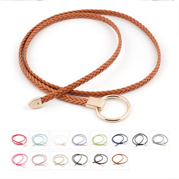 2020 new ladies woven thin belt fashion version of the wild dress sweater decorative belt women wholesale 110cm 14 colors, Black;brown
2020 new ladies woven thin belt fashion version of the wild dress sweater decorative belt women wholesale 110cm 14 colors, Black;brown