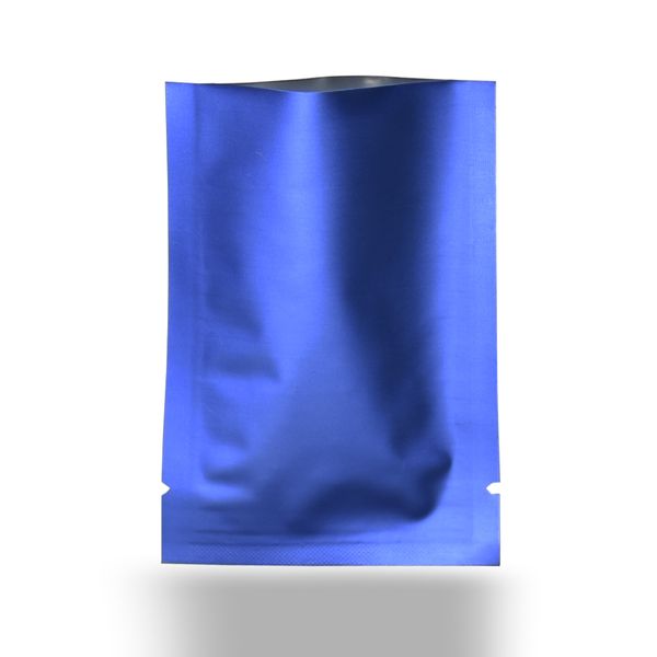 matte blue open food bag pure metal aluminum bag mylar foil vacuum packaging bags food cosmetic grocery package pouch
matte blue open food bag pure metal aluminum bag mylar foil vacuum packaging bags food cosmetic grocery package pouch