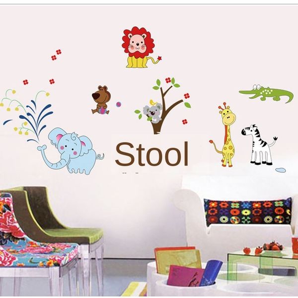 diy wall stickers animal park self-adhesive creative children's room bedroom decoration removable cartoon
diy wall stickers animal park self-adhesive creative children's room bedroom decoration removable cartoon