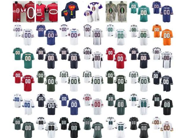 custom men youth women toddler elite game custom any name and number jersey stitched sport football jersey men size s-5xl toddler 2-7t, Black
custom men youth women toddler elite game custom any name and number jersey stitched sport football jersey men size s-5xl toddler 2-7t, Black