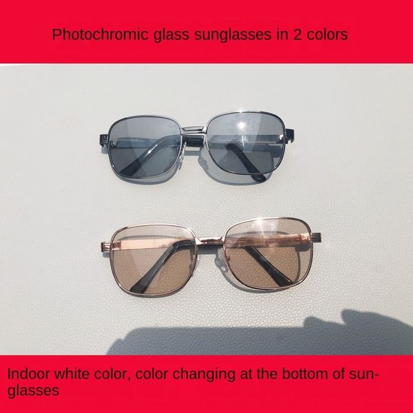smart color changing plain mirror glasses metal glass goggles day and night dual-use almighty glasses, White;black
smart color changing plain mirror glasses metal glass goggles day and night dual-use almighty glasses, White;black