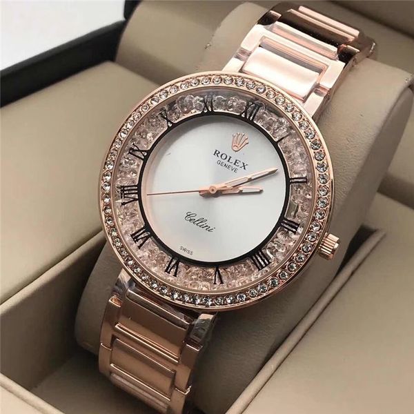 fashion ladies watch diamond luxury woman watches women crystal dial rose gold bracelet watch stainless steel waterproof clock reloj mujer, Slivery;brown
fashion ladies watch diamond luxury woman watches women crystal dial rose gold bracelet watch stainless steel waterproof clock reloj mujer, Slivery;brown