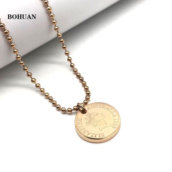 ms. fashion stainless steel necklace, retro coin necklace, european and american fashion jewelry gifts, Silver
ms. fashion stainless steel necklace, retro coin necklace, european and american fashion jewelry gifts, Silver
