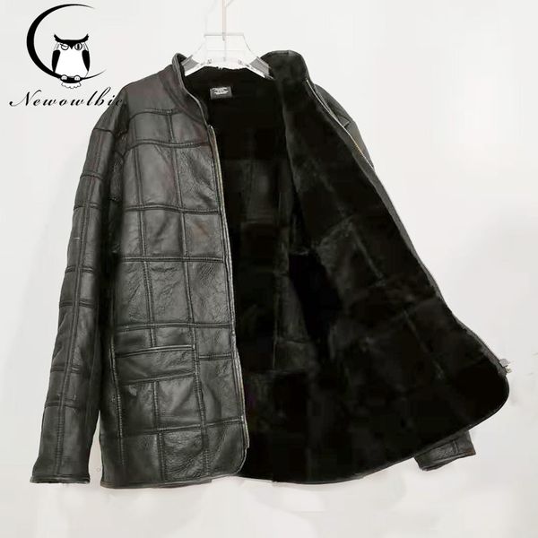2019 new warm men's fur jacket men's 100% real sheepskin coat, suit, leather jacket, thick, size custom, Black
2019 new warm men's fur jacket men's 100% real sheepskin coat, suit, leather jacket, thick, size custom, Black