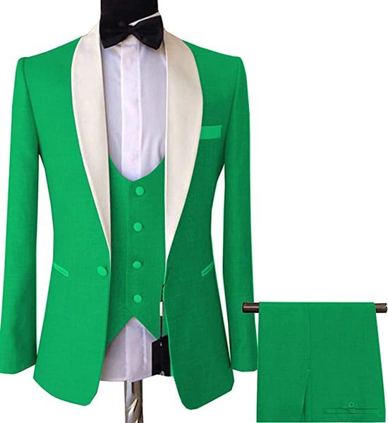 green one button groomsmen shawl lapel wedding groom tuxedos men suits wedding/prom/dinner man blazer(jacket+vest+pants, Black;gray
green one button groomsmen shawl lapel wedding groom tuxedos men suits wedding/prom/dinner man blazer(jacket+vest+pants, Black;gray