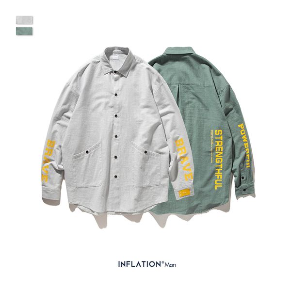 2019 autumn men shirts loose fit mens hawaiian shirt male casual funny printed streetwear shirts brand men shirt 92123, White;black
2019 autumn men shirts loose fit mens hawaiian shirt male casual funny printed streetwear shirts brand men shirt 92123, White;black