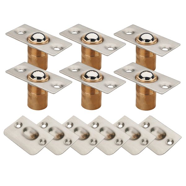 6x roller ball internal door spring catch lock latch, bedroom/toilet 
6x roller ball internal door spring catch lock latch, bedroom/toilet