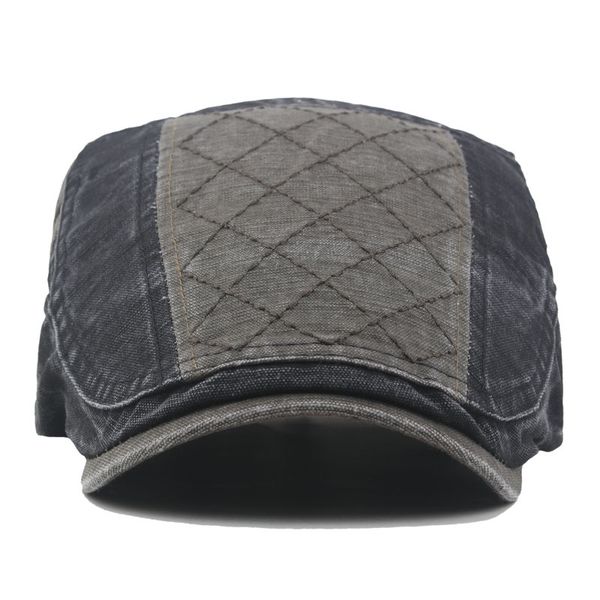 fibonacci 2020 new patchwork newsboy hat washed cotton retro men berets cabbie flat hats newsboy cap, Blue;gray
fibonacci 2020 new patchwork newsboy hat washed cotton retro men berets cabbie flat hats newsboy cap, Blue;gray