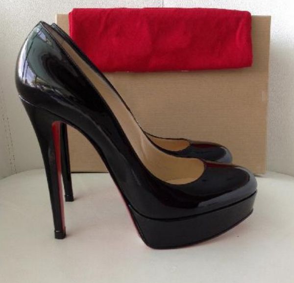 2019 fashion designer women high heels shoes red bottom high 13 cm girls party genuine leather shoes sandals casual shoes size 35-40, Black
2019 fashion designer women high heels shoes red bottom high 13 cm girls party genuine leather shoes sandals casual shoes size 35-40, Black