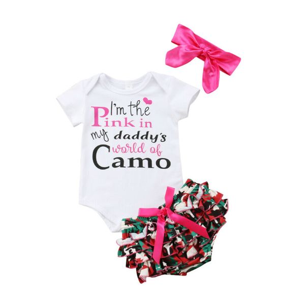 pudcoco kids baby girls short sleeve letter printed bodysuit lovely camo tutu shorts 3pcs outfits set clothes, White
pudcoco kids baby girls short sleeve letter printed bodysuit lovely camo tutu shorts 3pcs outfits set clothes, White