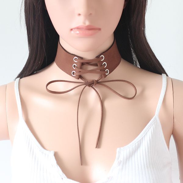creative- selling accessories wide velvet lace-up necklace neck ring cool punk bandage cloth necklace, Black
creative- selling accessories wide velvet lace-up necklace neck ring cool punk bandage cloth necklace, Black